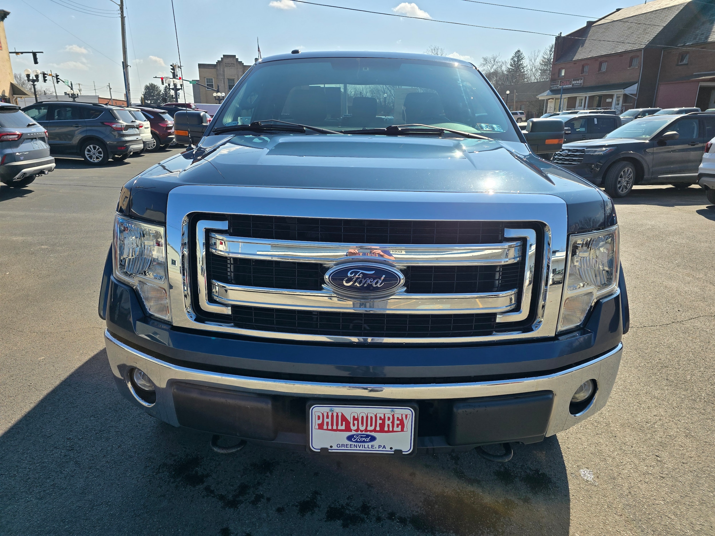 Used 2013 Ford F-150 XLT with VIN 1FTNF1EF5DKD78591 for sale in Greenville, PA