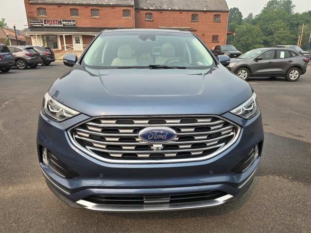 Used 2019 Ford Edge Titanium with VIN 2FMPK4K90KBB26982 for sale in Greenville, PA