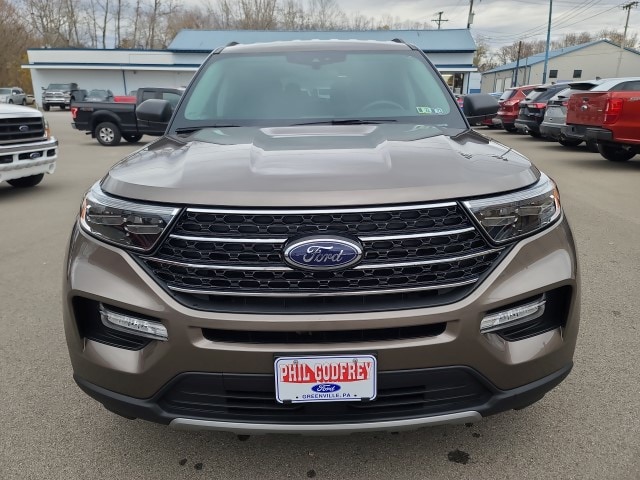 Used 2021 Ford Explorer XLT with VIN 1FMSK8DH8MGA13511 for sale in Greenville, PA