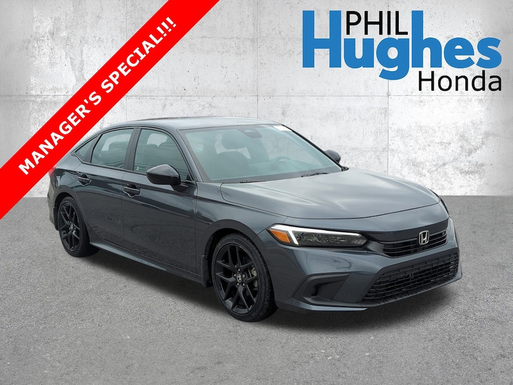 Certified 2023 Honda Civic Sedan Sport Sport CVT