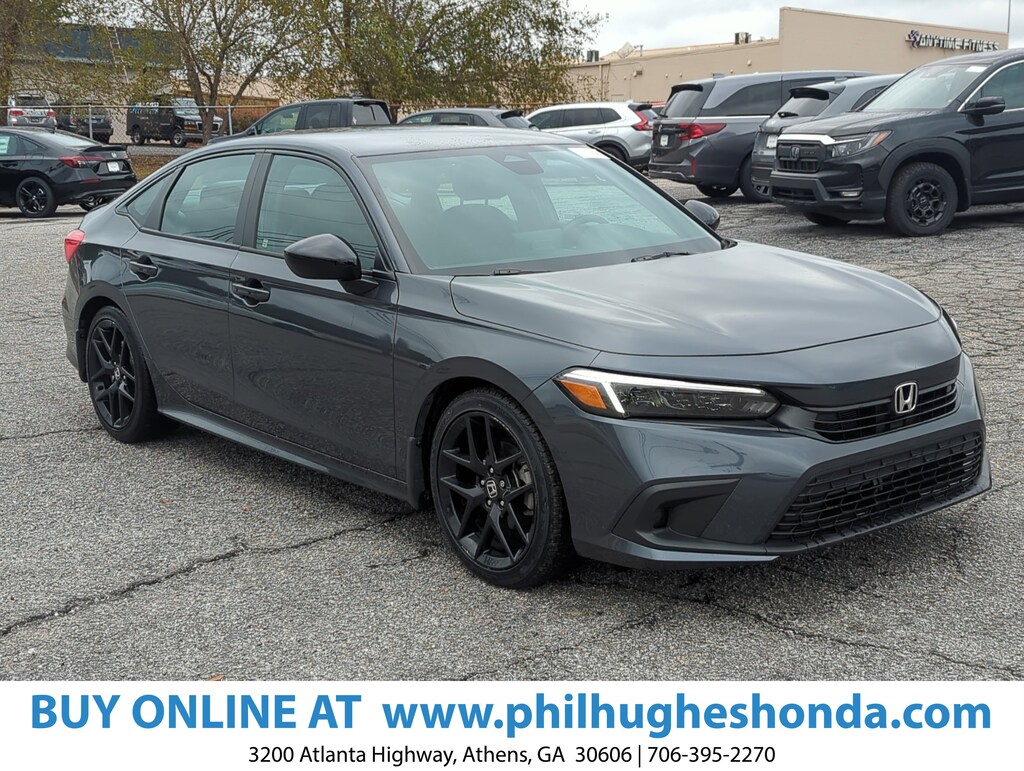 Certified 2023 Honda Civic Sedan Sport Sport CVT
