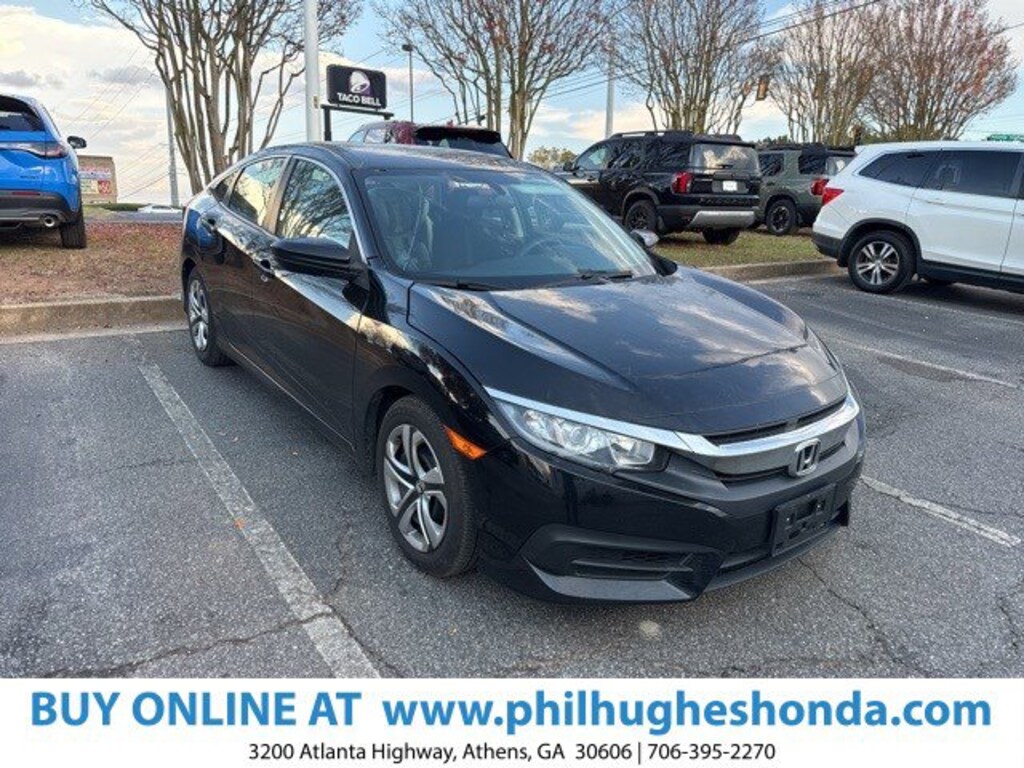 Certified 2017 Honda Civic Sedan LX LX CVT