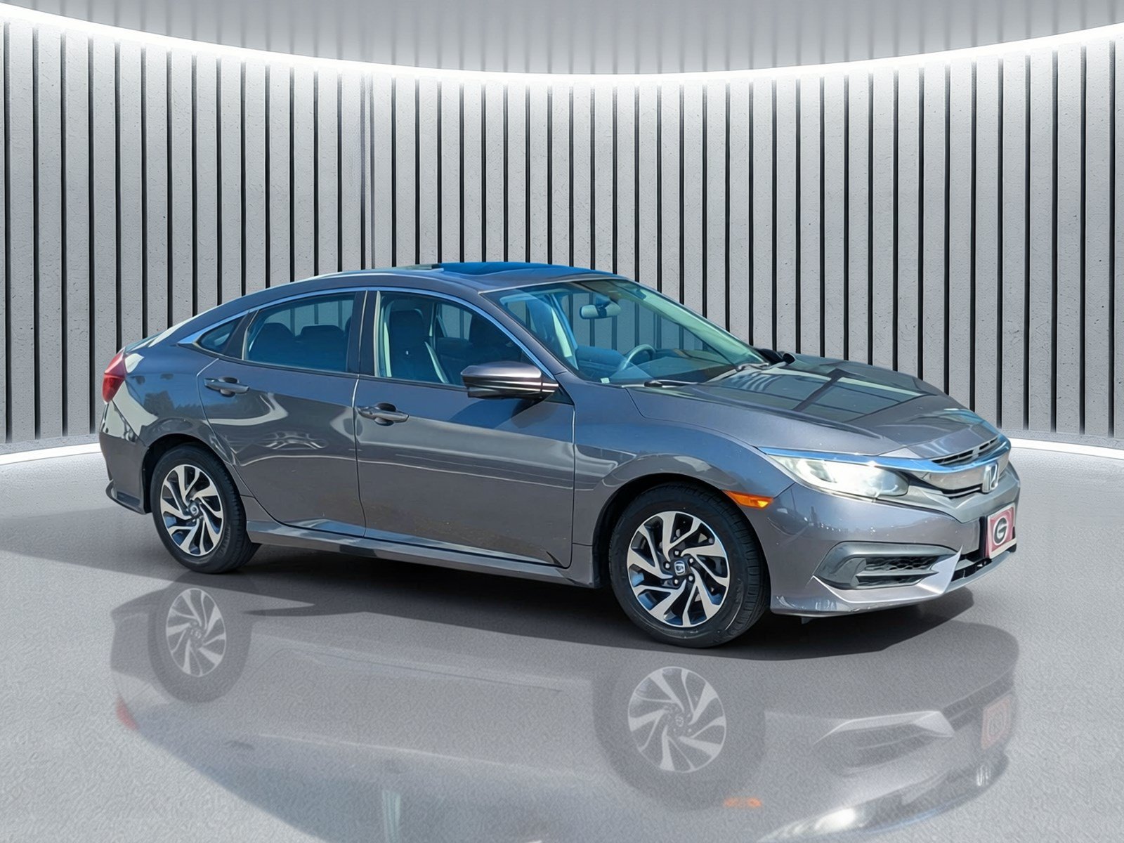 Used 2018 Honda Civic EX with VIN 2HGFC2F72JH592565 for sale in Athens, GA