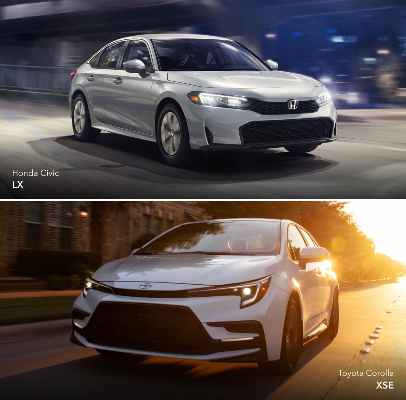 Toyota Corolla vs. Honda Civic Sedan: Safety and Reliability