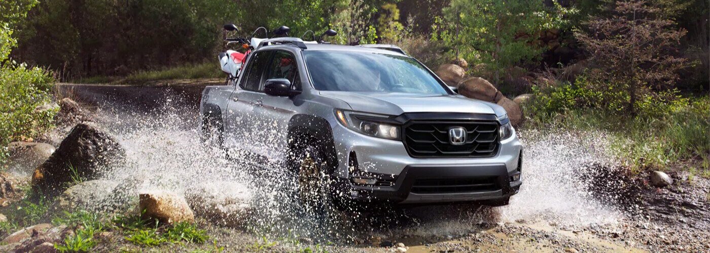 2021 Honda Ridgeline Driving Off-Road