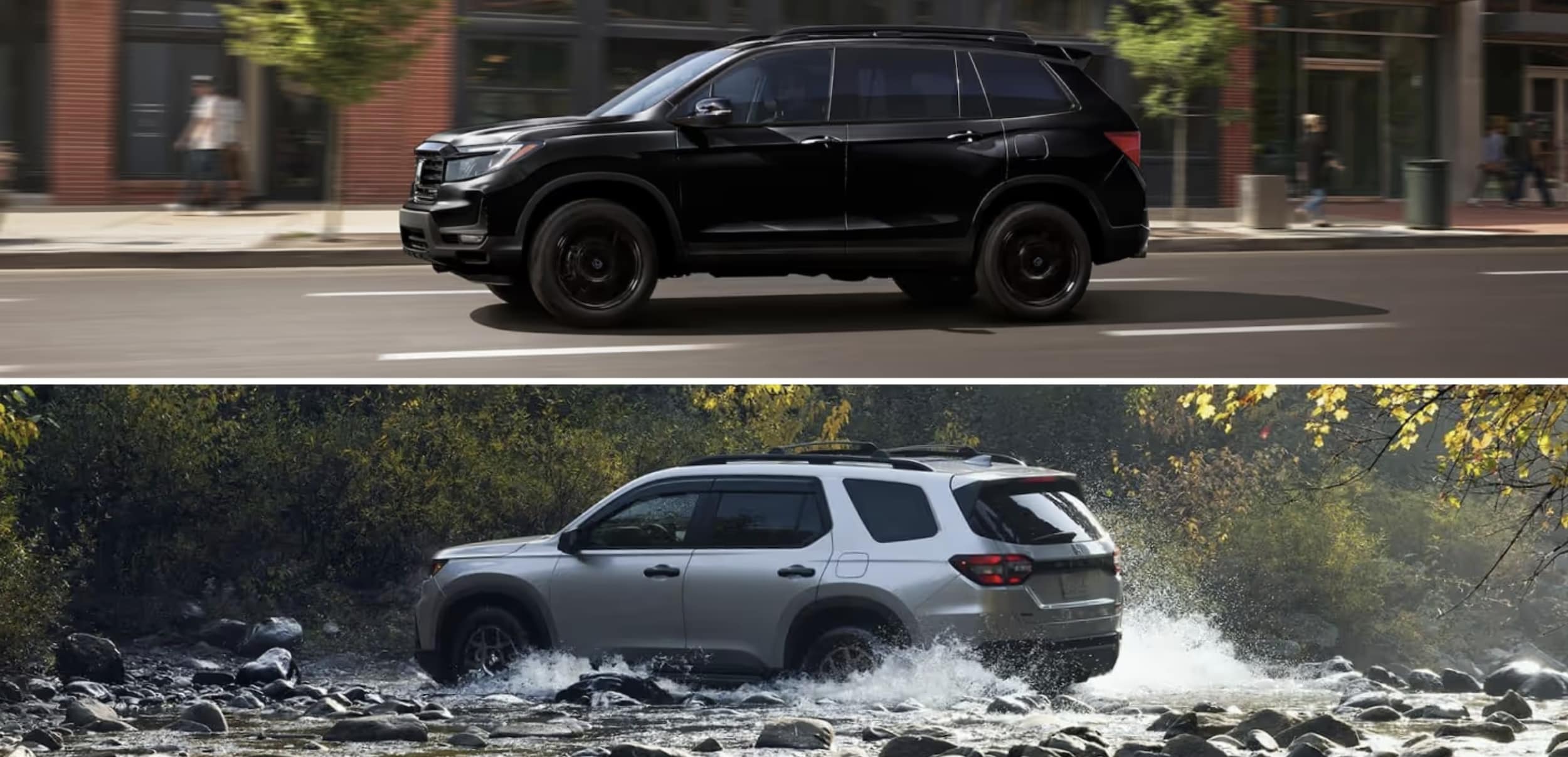 Honda Passport vs. Honda Pilot