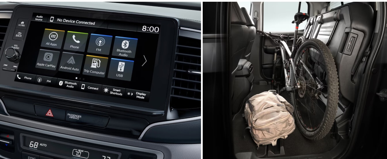 2026 Honda Ridgeline Interior Features