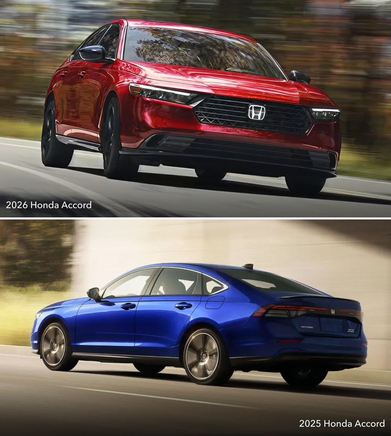 2026 Honda Accord vs. 2025 Honda Accord: A Quick Look Back So We Can Speed Forward