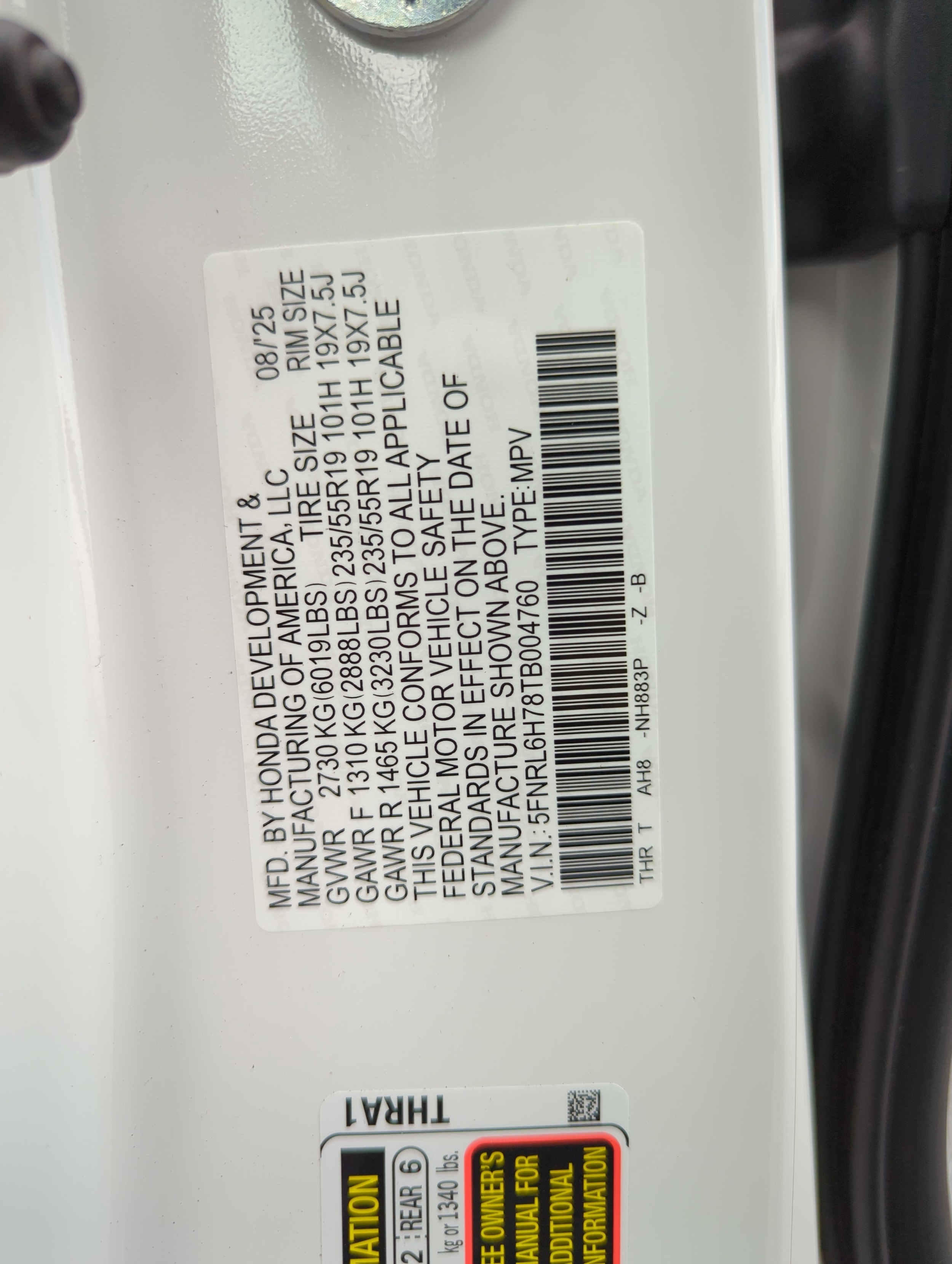 2026 Honda Odyssey Sport L - Photo 30