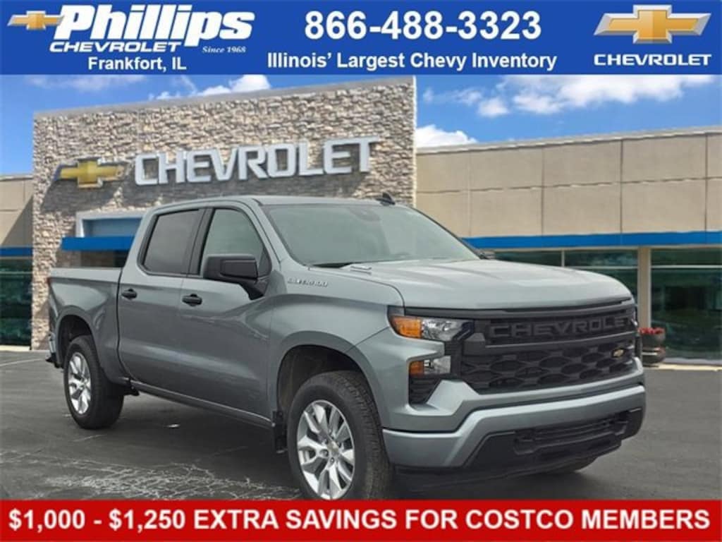 New 2025 Chevrolet Silverado 1500 Custom Truck