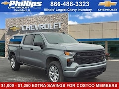 New 2025 Chevrolet Silverado 1500 Custom Truck For Sale in Frankfort, IL