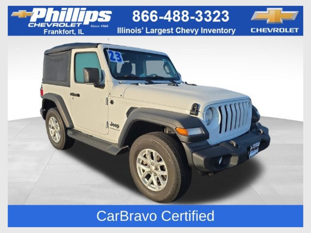 Used 2023 Jeep Wrangler 2-Door Sport S 4x4 SUV
