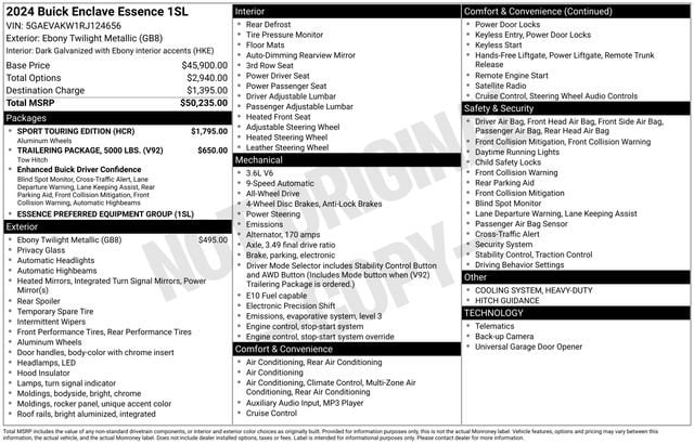2024 Buick Enclave Essence - Photo 23