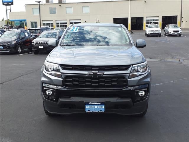 Certified 2021 Chevrolet Colorado LT with VIN 1GCGTCEN4M1229597 for sale in Frankfort, IL