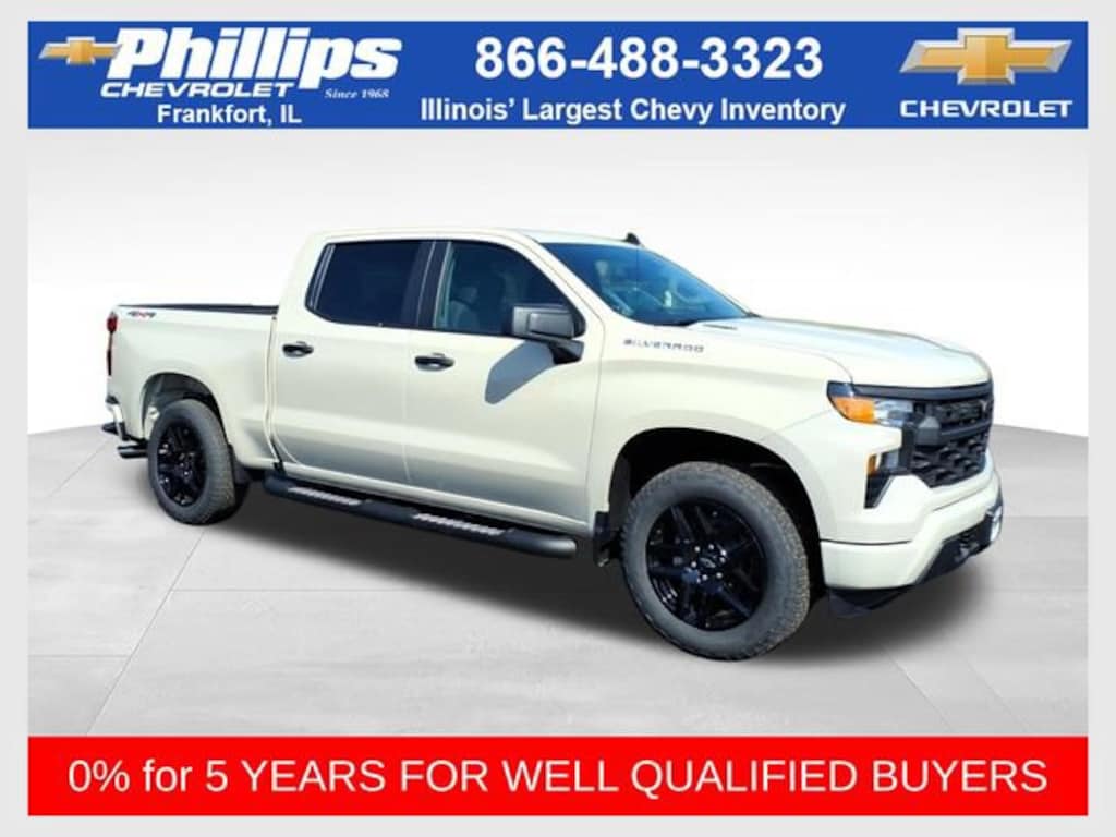 New 2026 Chevrolet Silverado 1500 Custom Truck