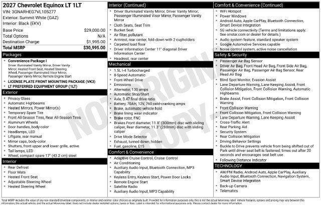  Chevrolet Equinox
