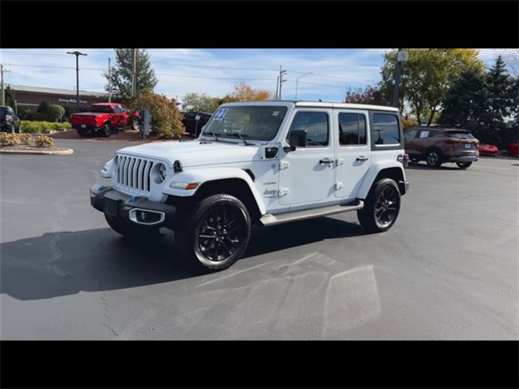 Used 2022 Jeep Wrangler 4xe Unlimited Sahara 4x4 SUV