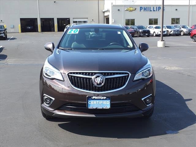 Certified 2020 Buick Envision Essence with VIN LRBFX2SA8LD069411 for sale in Frankfort, IL