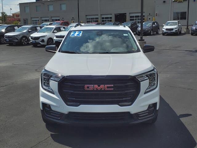 Certified 2022 GMC Terrain SLT with VIN 3GKALVEV3NL293792 for sale in Frankfort, IL