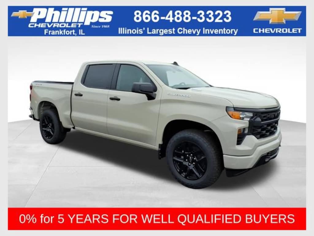 New 2026 Chevrolet Silverado 1500 Custom Truck
