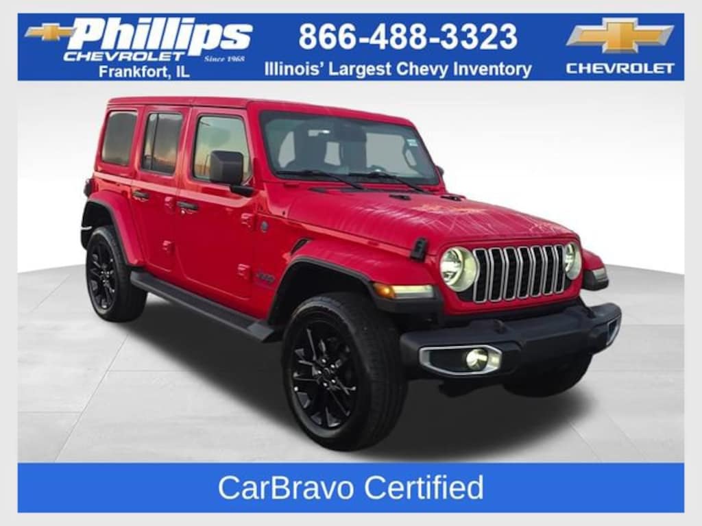 Used 2025 Jeep Wrangler 4xe Sahara SUV