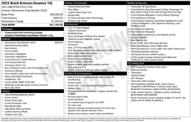 2023 Buick Envision Essence - Photo 24