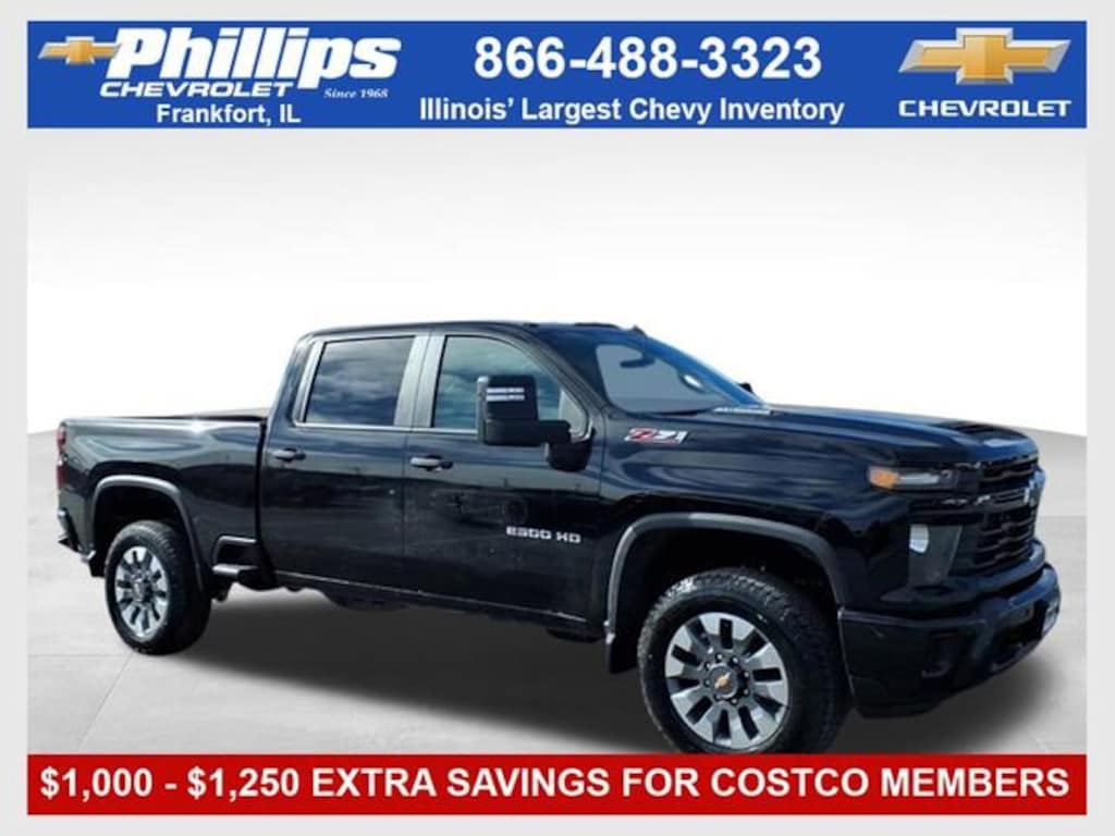 New 2026 Chevrolet Silverado 2500 HD Custom Truck