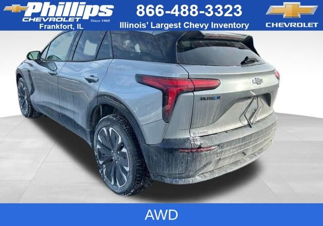Used 2024 Chevrolet Blazer EV RS with VIN 3GNKDCRJ5RS182673 for sale in Frankfort, IL