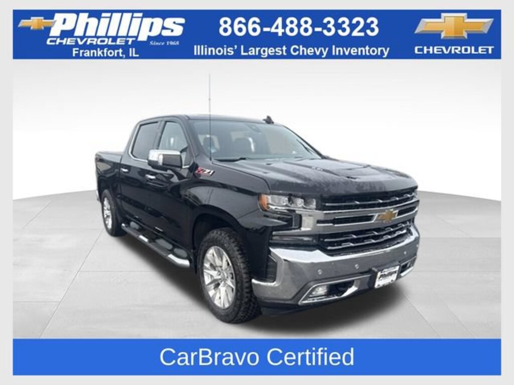 Used 2019 Chevrolet Silverado 1500 LTZ Truck Crew Cab
