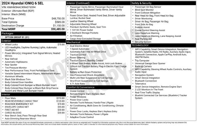 2024 Hyundai IONIQ 6 SEL - Photo 23