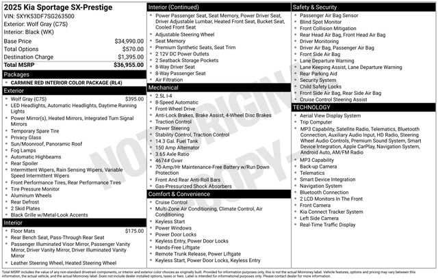 2025 Kia Sportage SX Prestige - Photo 26
