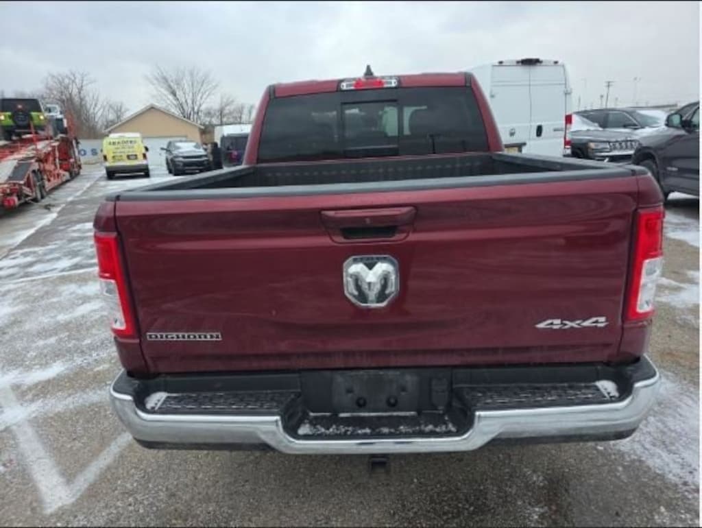 Used 2022 Ram 1500 Big Horn Crew Cab 4x4 57 Box Truck