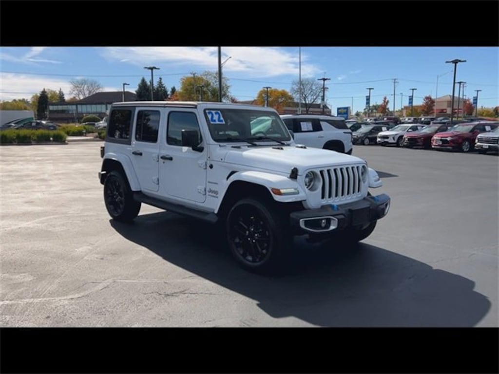Used 2022 Jeep Wrangler 4xe Unlimited Sahara 4x4 SUV