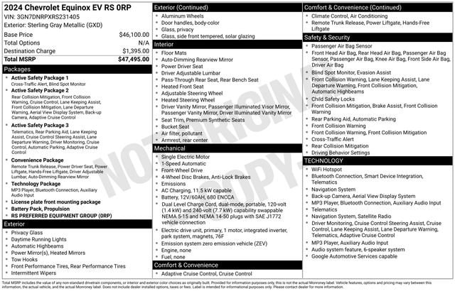 2024 Chevrolet Equinox EV Launch Edition - Photo 12
