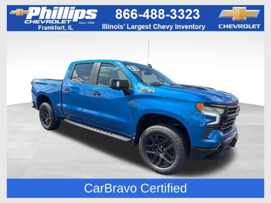 Used 2023 Chevrolet Silverado 1500 LT Trail Boss Truck Crew Cab
