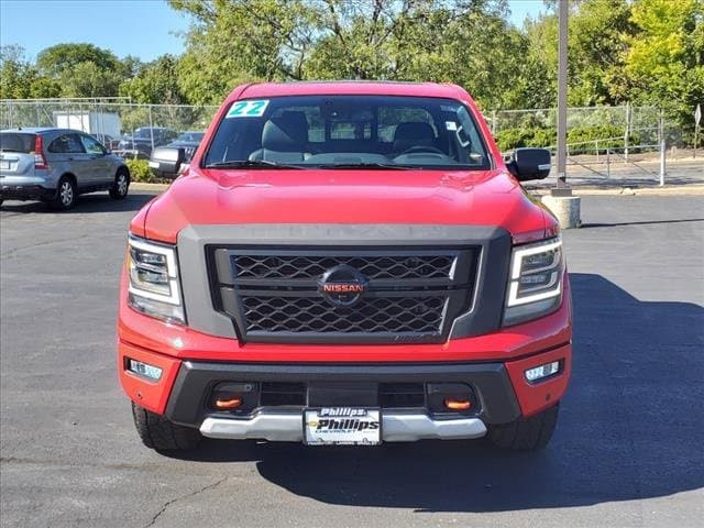 Used 2022 Nissan Titan PRO-4X with VIN 1N6AA1ED3NN103441 for sale in Frankfort, IL