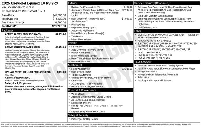 2026 Chevrolet Equinox EV RS - Photo 15