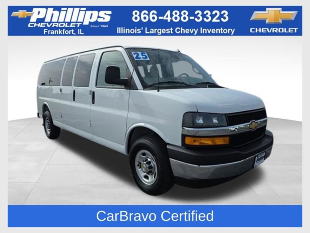 Used 2025 Chevrolet Express Passenger 1LT Van
