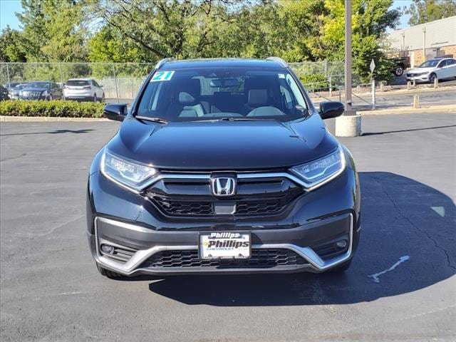 Used 2021 Honda CR-V Touring with VIN 2HKRW2H91MH681881 for sale in Frankfort, IL