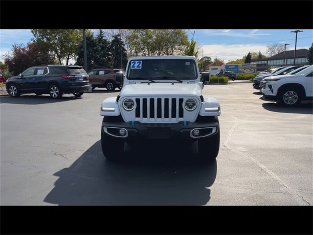 Used 2022 Jeep Wrangler 4xe Unlimited Sahara 4x4 SUV