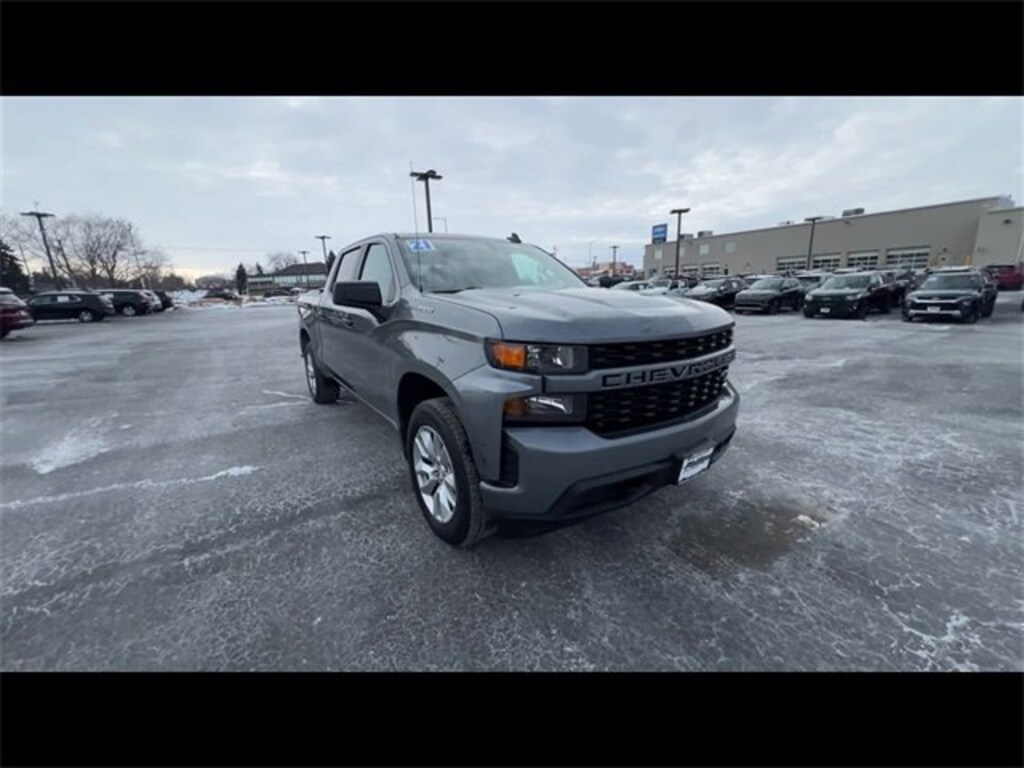 Used 2021 Chevrolet Silverado 1500 Custom Truck