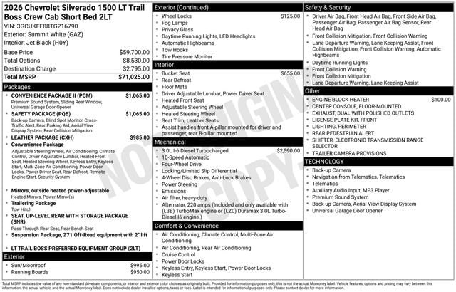 2026 Chevrolet Silverado 1500 LT Trail Boss - Photo 16