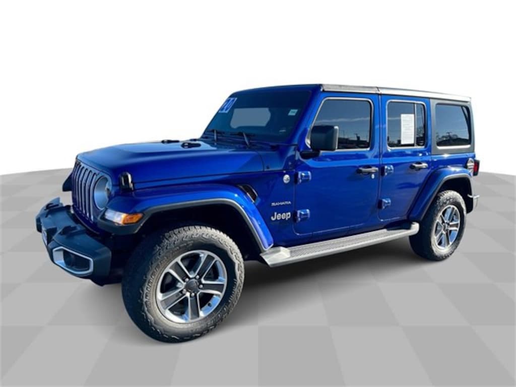 Used 2020 Jeep Wrangler Unlimited Sahara 4X4 SUV