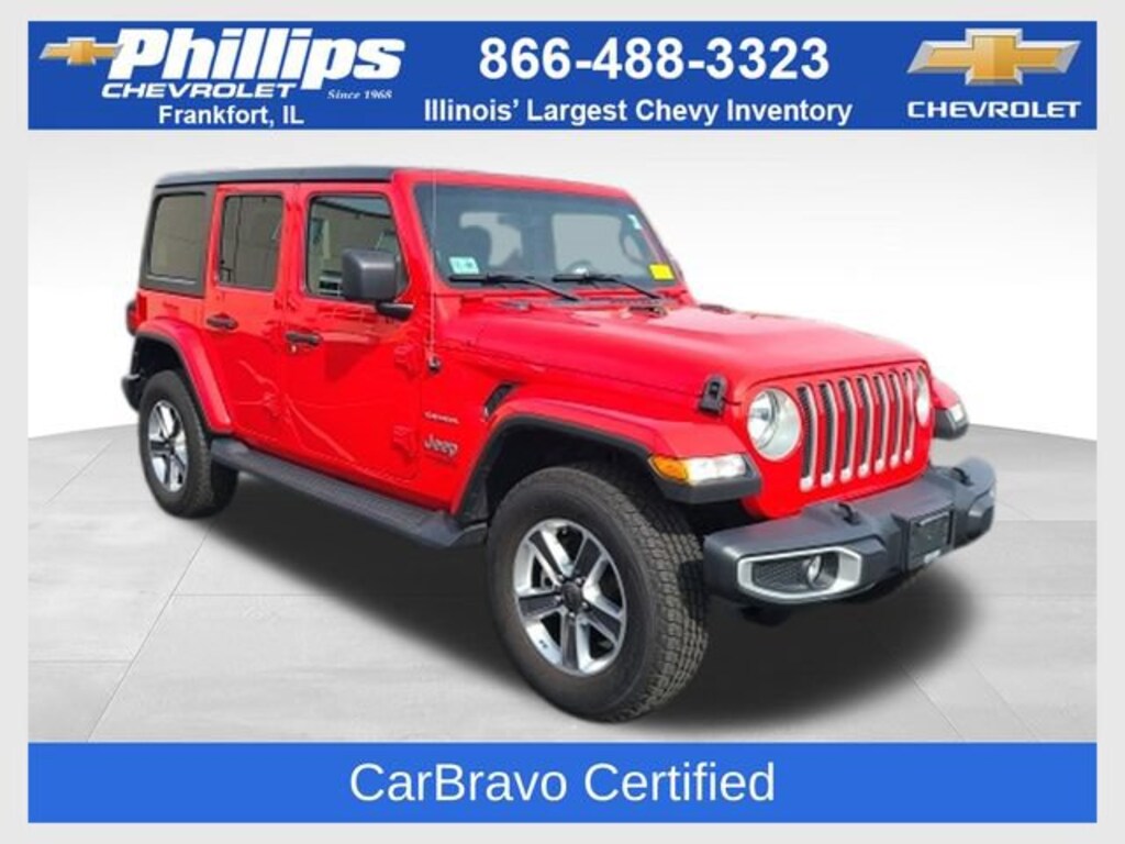 Used 2022 Jeep Wrangler Unlimited Sahara 4x4 SUV