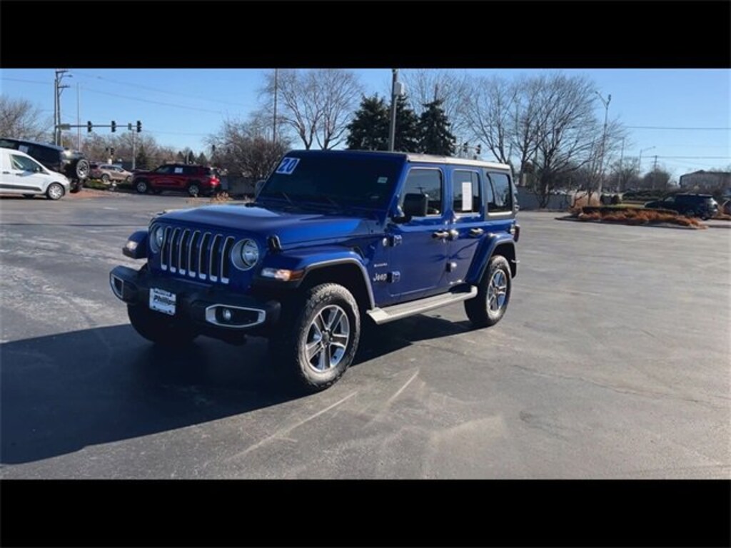 Used 2020 Jeep Wrangler Unlimited Sahara 4X4 SUV
