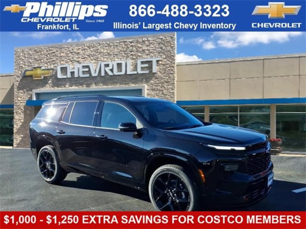 New 2026 Chevrolet Traverse RS SUV