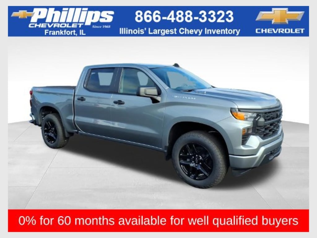 New 2026 Chevrolet Silverado 1500 Custom Truck