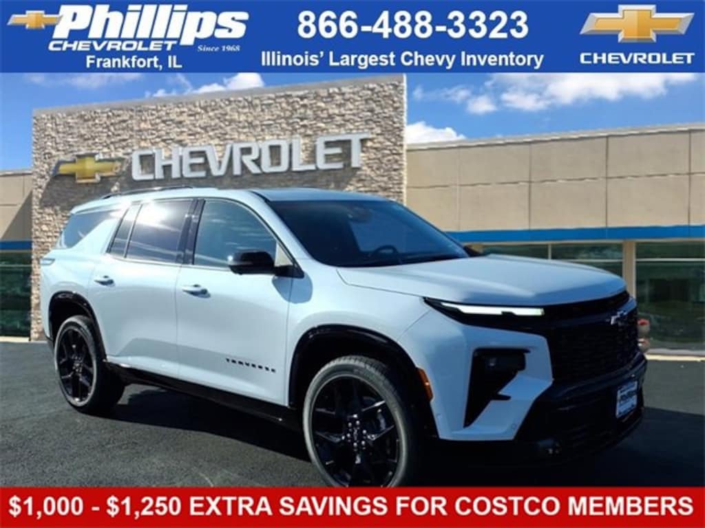 New 2026 Chevrolet Traverse RS SUV