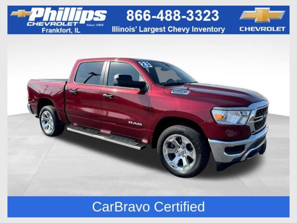 Used 2023 Ram 1500 Big Horn Crew Cab 4x4 57 Box Truck