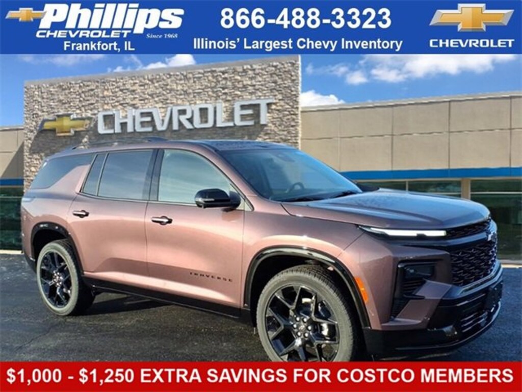 New 2026 Chevrolet Traverse RS SUV